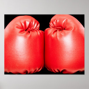 Poster Gants de boxe