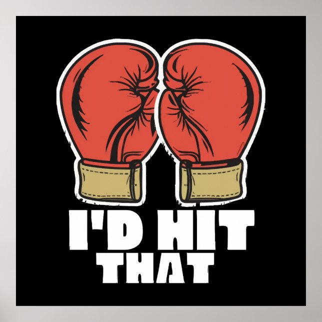 Poster Gants de boxe (Devant)