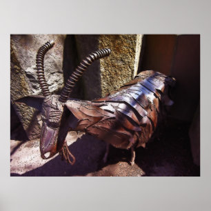 POSTER GARBAGE MANGEANT CHÈQUE DU PARC RIVERFRONT DE SPOK