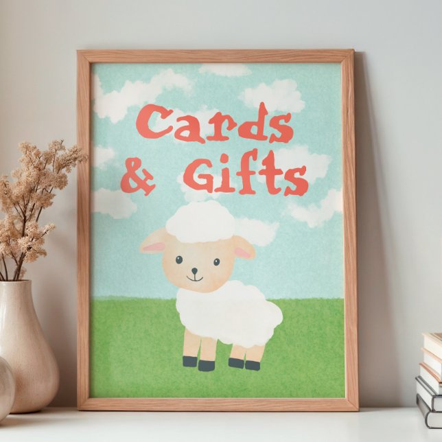 Poster Garçons 2e anniversaire ferme animaux cartes et ca (Créateur téléchargé)