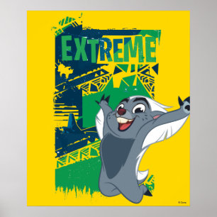 Poster Garde-lions   Bunga extrême