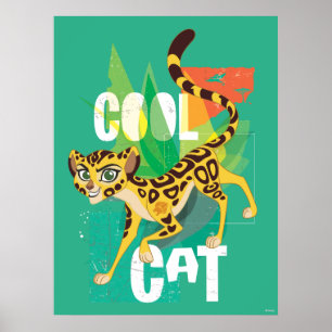 Poster Garde-lions   Cool Cat Fuli