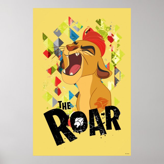 Poster Garde-lions | Kion Roar (Devant)