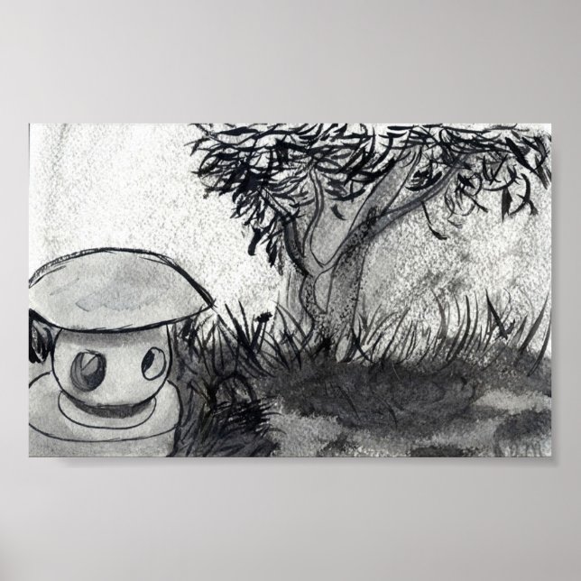 Poster Garden japonais (Devant)