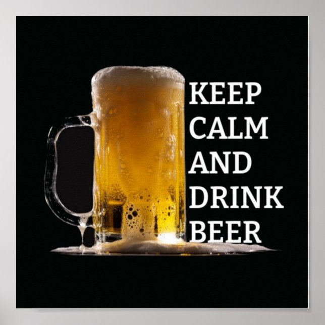 Poster Garder le kalm (Devant)