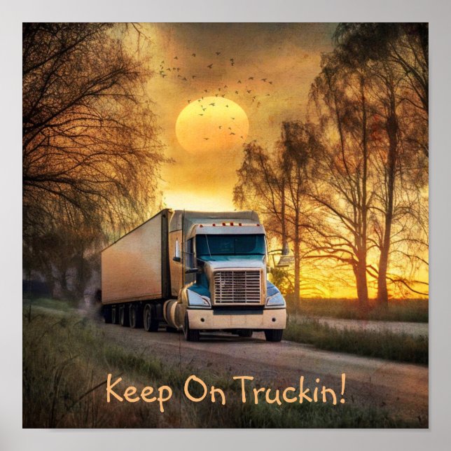 Poster Garder Sur Le Camion (Devant)