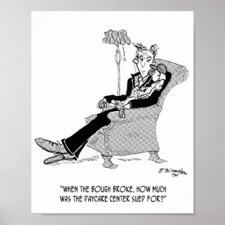 Poster Garderie dans les comptines 