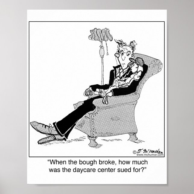 Poster Garderie en crèche Rhymes (Devant)