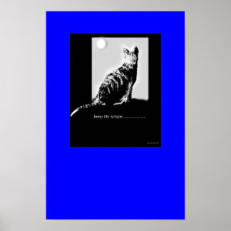 Poster Gardez-le simple