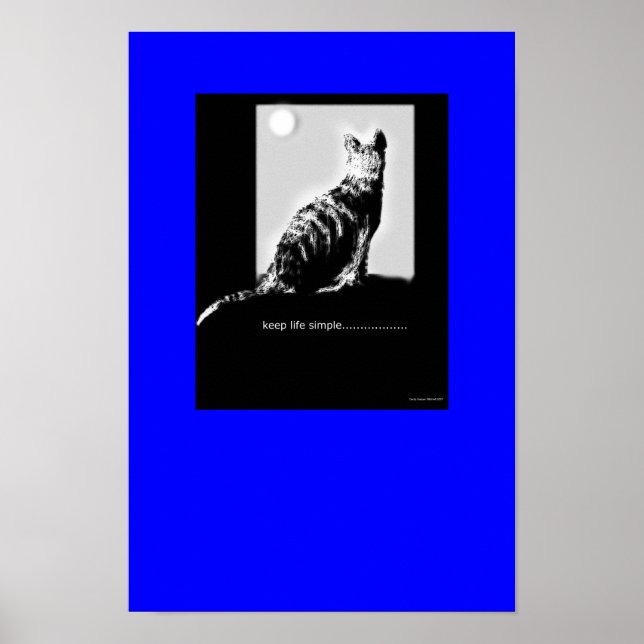 Poster Gardez-le simple (Devant)
