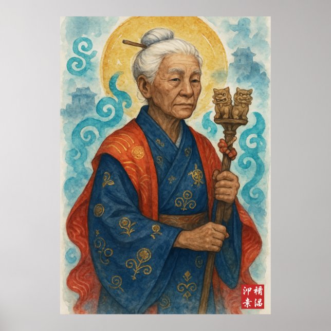 Poster Gardien Ancestral Kagu (Devant)