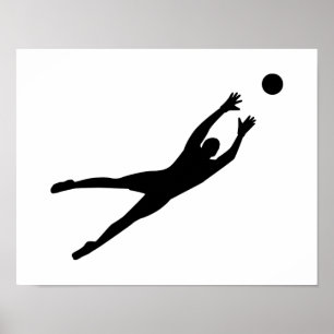 Poster Gardien de football
