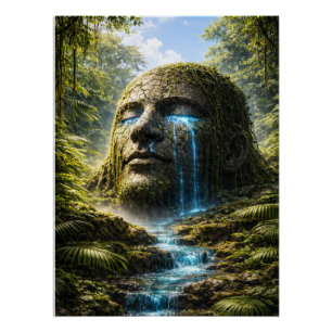 Poster Gardien de la Forêt Éveillé – Esprit de la Nature 