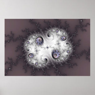 Poster Gardien de pierre - Art fractal