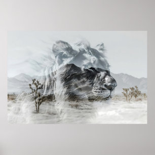 Poster Gardien du désert : Le lion royal