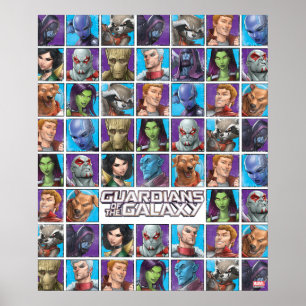 Poster Gardiens de la Galaxie   Grille d'équipage