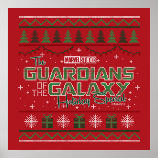 Poster Gardiens de la Galaxy Holiday Cross Stitch
