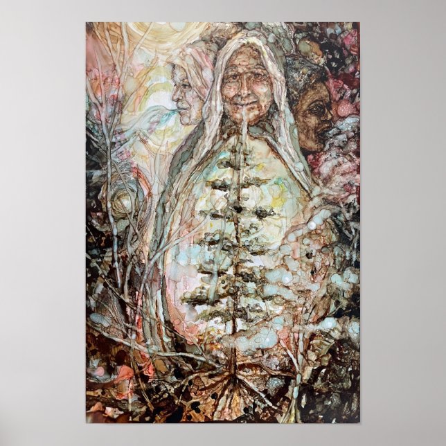 Poster Gardiens de la sagesse Imprimer (Devant)