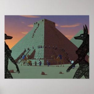 Poster Gardiens des Pyramides