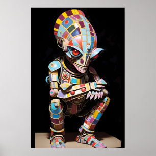 Poster Gardons nos coquilles Ken Gage Sci-Fi