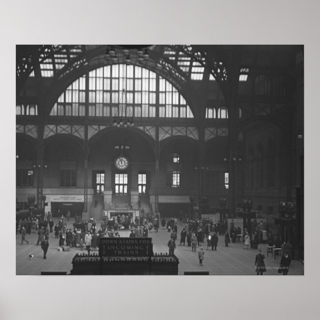 Poster Gare (Devant)