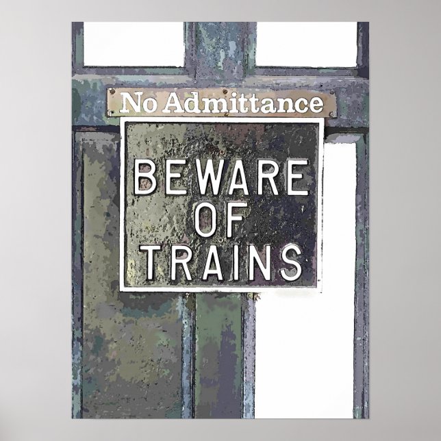 POSTER GARE (Devant)