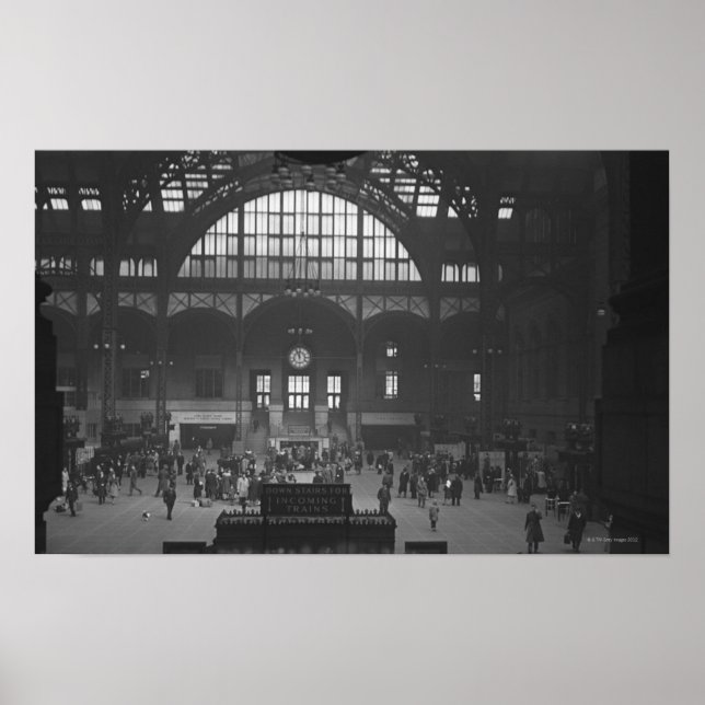 Poster Gare (Devant)