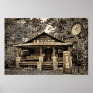 Poster Gare ancienne