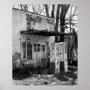 Poster Gare ancienne