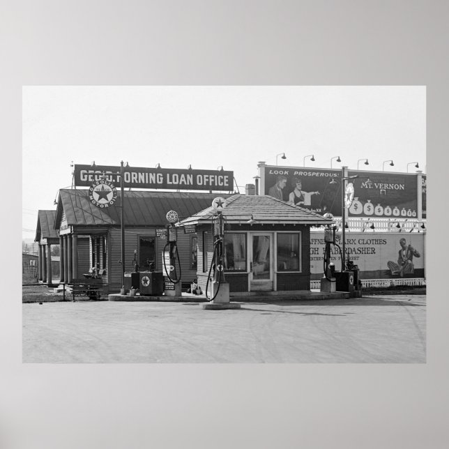 Poster Gare de 1925 (Devant)