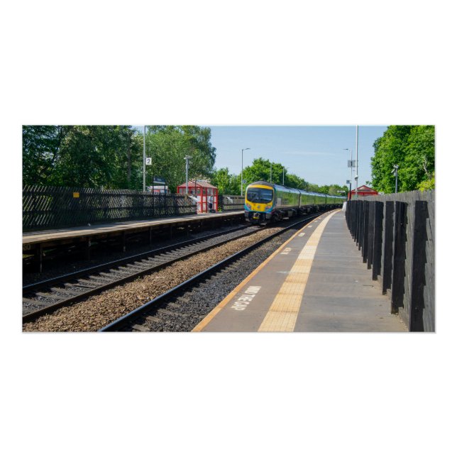 Poster Gare de Deighton, Huddersfield (Devant)