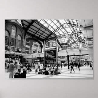 Poster Gare de Liverpool Street