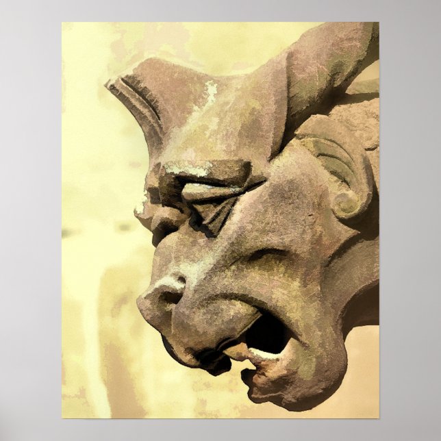 POSTER GARGOYLE (Devant)