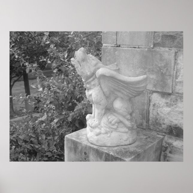 Poster Gargoyle Nouvelle-Orléans (Devant)
