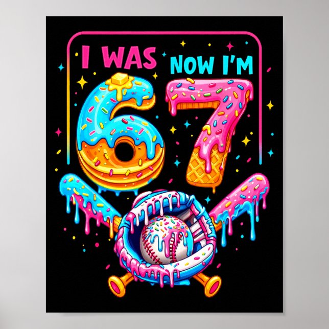 Poster Gars pour 7ème anniversaire J'avais 6 ans maintena (Devant)