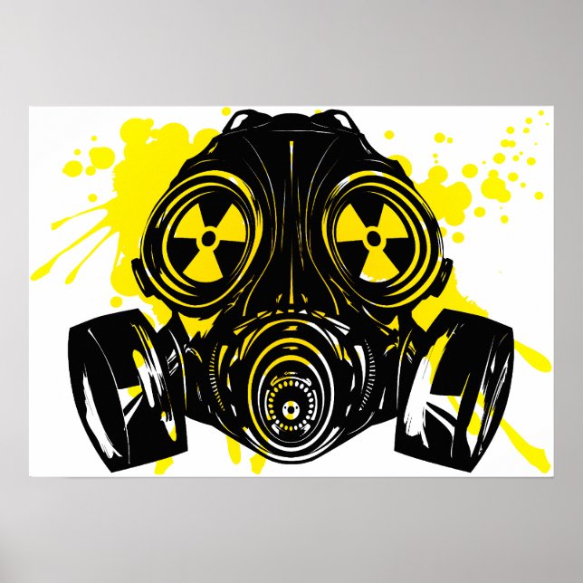 POSTER GAS_MASK_PROTECTION (Devant)