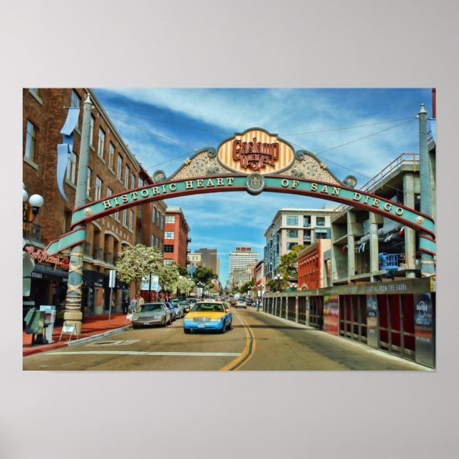 Poster Gaslamp (Devant)