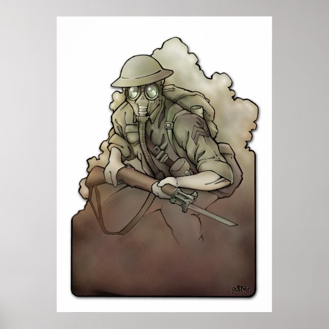 Poster Gasmasque (Devant)