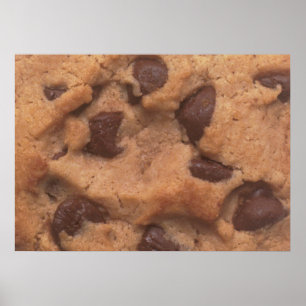 Poster Gâteau aux pépites de chocolat