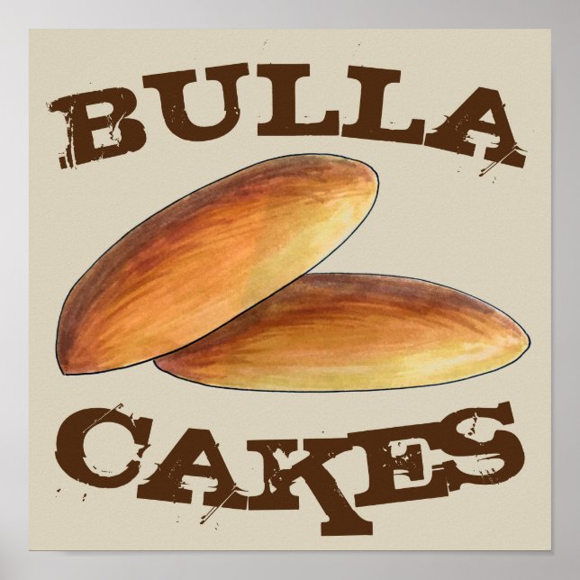 Poster Gâteaux de Bulla Gâteau traditionnel jamaïcain de  (Devant)