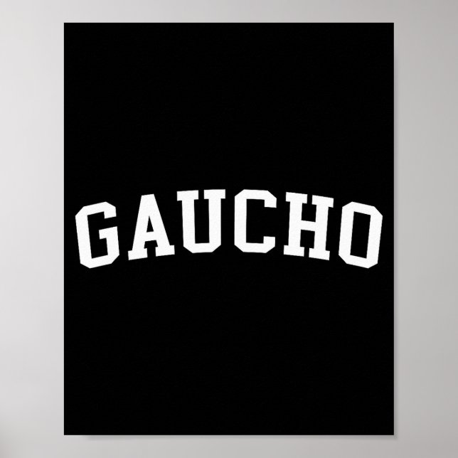 Poster Gaucho  (Devant)