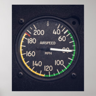 Poster Gauge de l'Airspeed