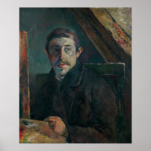 Poster Gauguin - Autoportrait 1885 (Devant)