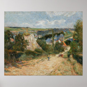 Poster Gauguin - Entrée Du Village D'Osny 1882