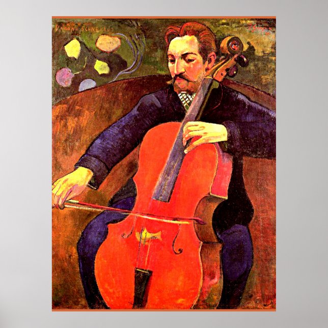 Poster Gauguin - La Cellliste (Devant)