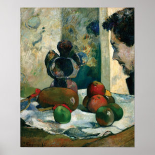 Poster Gauguin - La Vie Encore En Vie Avec Le Profil De L