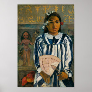 Poster Gauguin - Les Ancêtres De Tehamana 1893