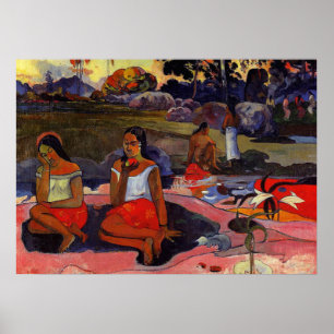 Poster Gauguin - Nave Nave Moe