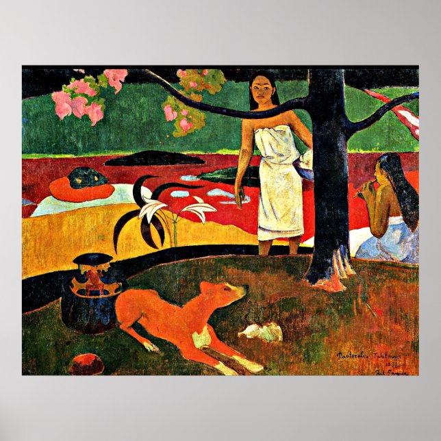 Poster Gauguin - Tahitian Pastorale (Devant)