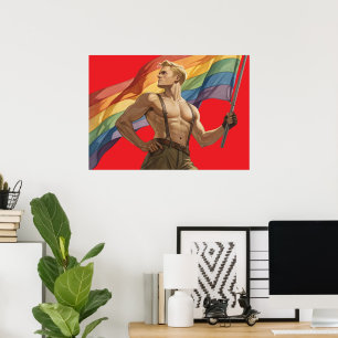 Poster gay pride vintage